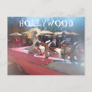 Super cool Hollywood vykort! Vykort