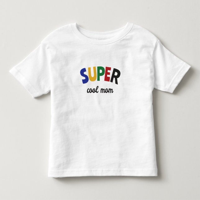 Super cool mamma t shirt (Framsida)
