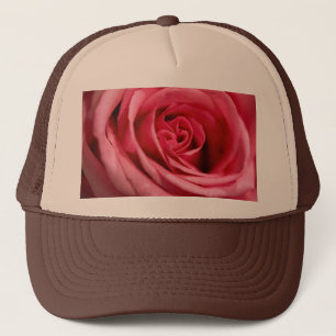 Super Cool Stor Rosa Ros Skräddarsydd Tryckt Tan B Keps
