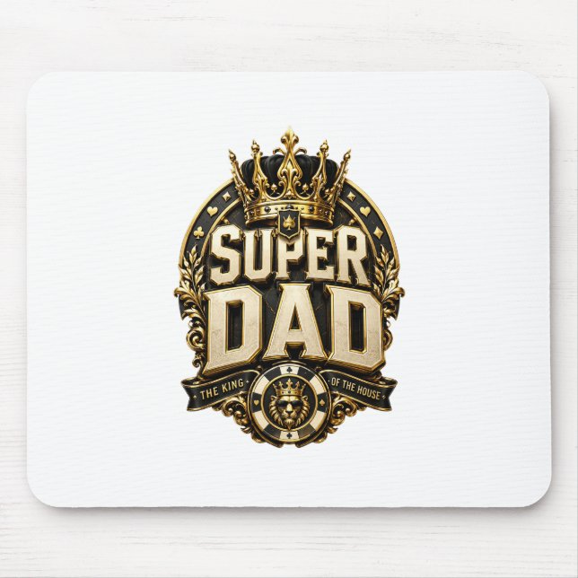 Super Dad Crown Crest Musmatta (Framsidan)