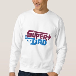 Super Dad Gamer Gift – Cute Retro Lång Ärmad Tröja