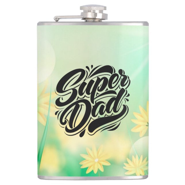 Super Dad Hero Typografi Design-67888 Fickplunta (Framsidan)