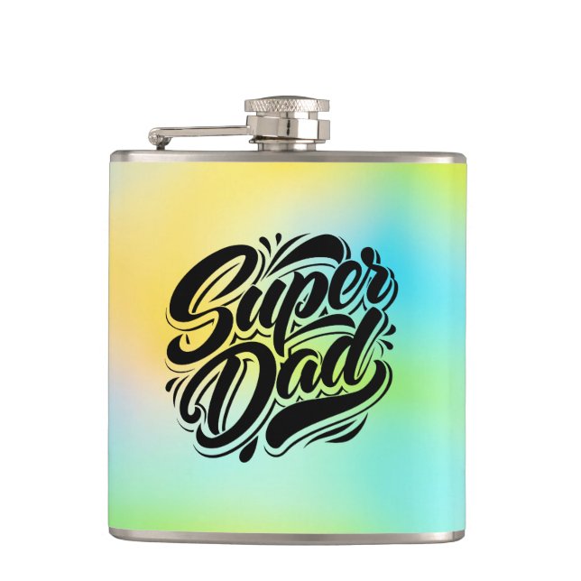 Super Dad Hero Typografi Design-67888 Fickplunta (Framsidan)