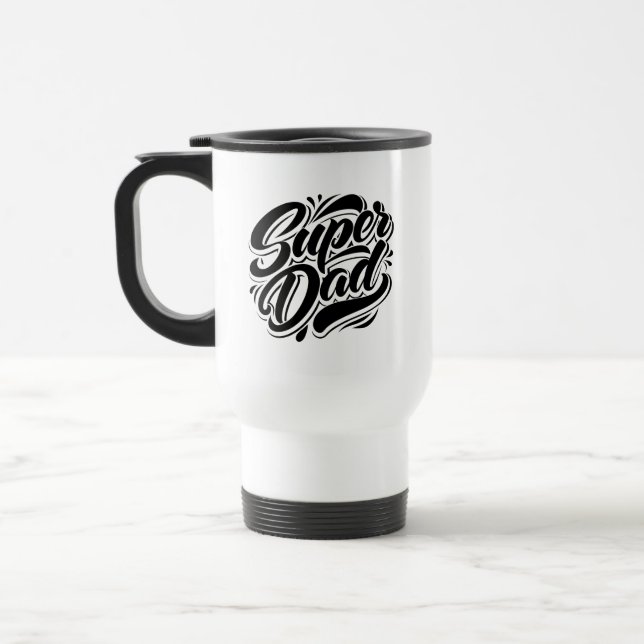 Super Dad Hero Typografi Design-67888 Resemugg (Vänster)
