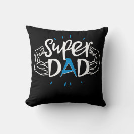 Super Dad Pillow V2 – Cozy Father Gift Kudde