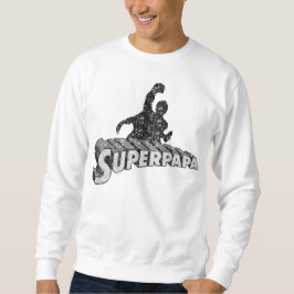 Super Dad. Super Papa. Súper Papá Lång Ärmad Tröja