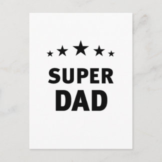 Super Dad Vykort