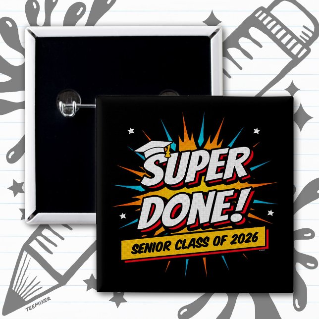 Super Done Studentexamen Klass 2026 Examenstext Knapp (Skapare uppladdad)