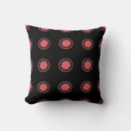Super Dot Throw Kudd | korall Kudde