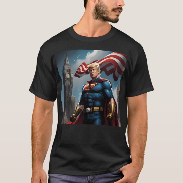Super Duper Trump T Shirt (Framsida)
