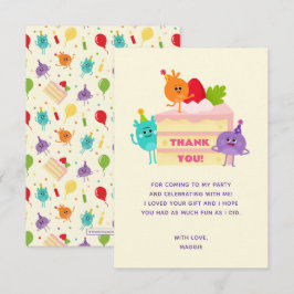 Super Enkel Födelsedagstårta med Humlor Numbs Tack Kort