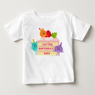 Super Enkelt Bumble Nums Tårta - Födelsedags Poj T Shirt