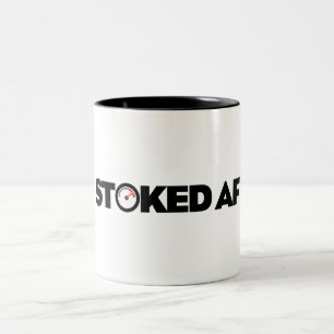 Super exalterad Två-Tonad mugg