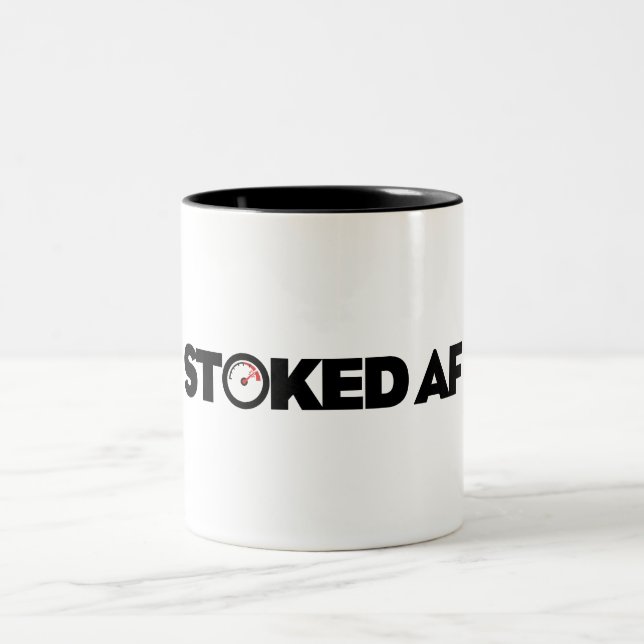 Super exalterad Två-Tonad mugg (Center)