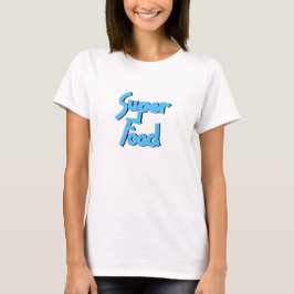 Super Food Grafisk T-Shirt – Hälsosam Livsstil Aes