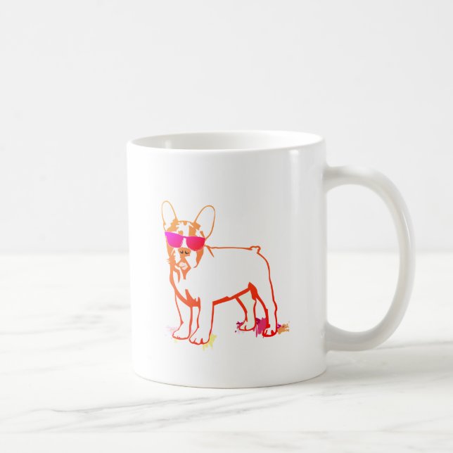 Super fransk Bulldog Kaffemugg (Höger)