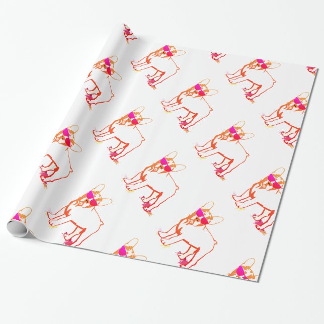 Super fransk Bulldog Presentpapper (Utrullad)