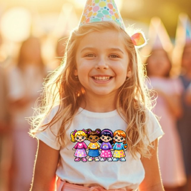 Super Friends Y2K Cute Girls Tee (Skapare uppladdad)