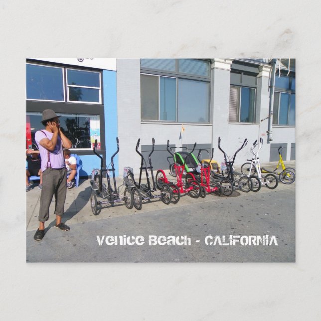 Super funky Venice Beach vykort! Vykort (Framsida)