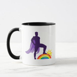 Super Gay - översätts till "Super Homosexuell" men Mugg