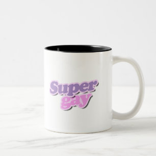 Super gay Två-Tonad mugg