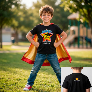 Super Grad Logo-På Mörk-Personalisera Namn och År T Shirt