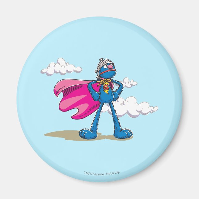Super Grover Magnet (Framsidan)