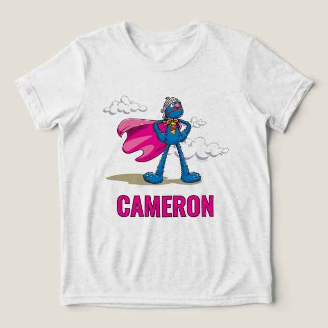 Super Grover T Shirt (Design Framsida)