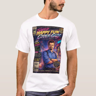 Super Happy Kul Kodare Kille Omslags Konst Nr Två T Shirt