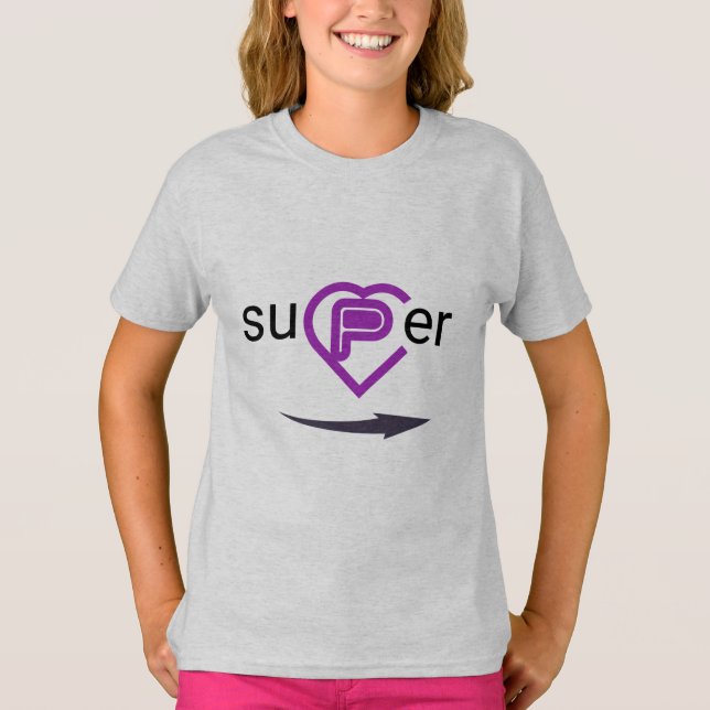super heart t shirt (Framsida)