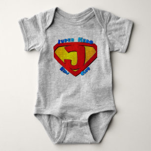 Super Hope Hero Baby Kroppsoverall - Inspirational T Shirt