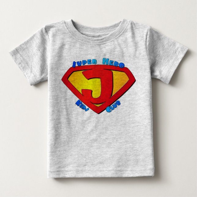 Super Hope Hero Shield Baby T-shirt (Framsida)