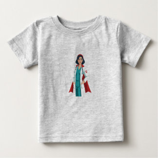 Super Infirmière – Héroïne en Blouse Blanche T Shirt