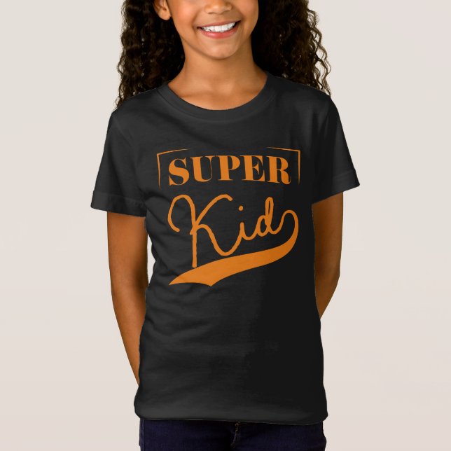 Super Kid T Shirt (Framsida)