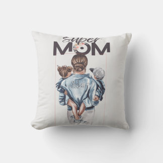 Super Maman - Coussin Décoratif Kudde