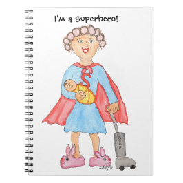 Super Mamma dag Anteckningsbok
