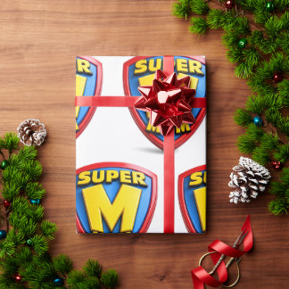 Super Mamma Gåvor för Super Mammar Presentpapper