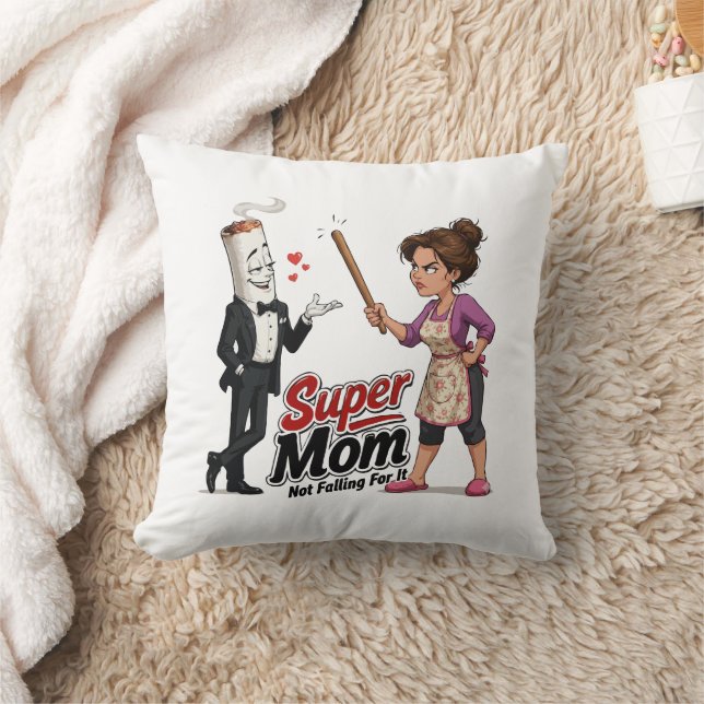 Super Mamma Köper Inte Det Kudde (Filt)