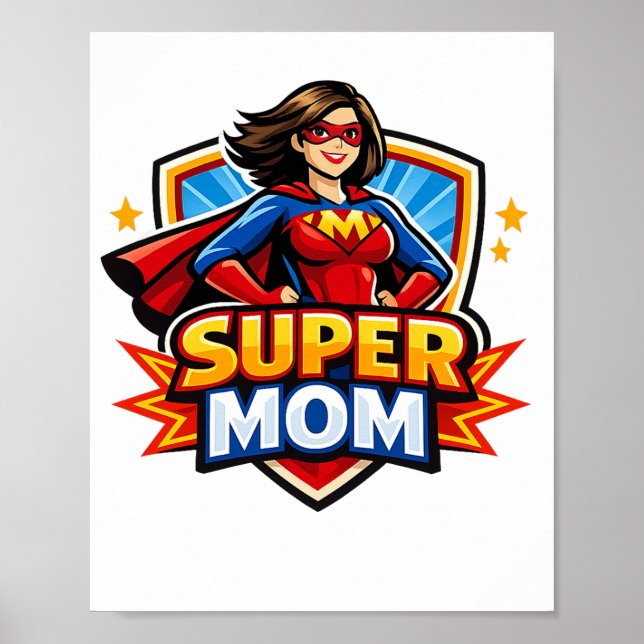 Super Mamma Poster (Framsidan)
