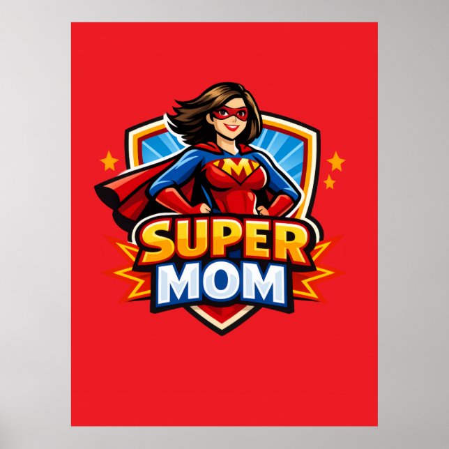 Super Mamma Poster (Framsidan)