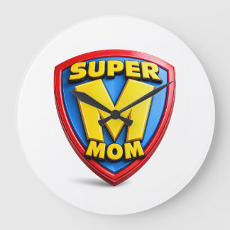 Super Mamma-presenter för Super Mammar Stor Klocka