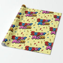 Super Mamma Presentpapper