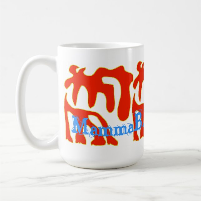 Super MammaBASIL Design Mugg! Kaffemugg (Vänster)