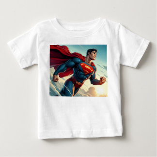 Super Man Baby Fin Linne-T-Shirt T Shirt