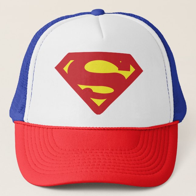 Super Man T-shirt för barn  Keps (Framsida)