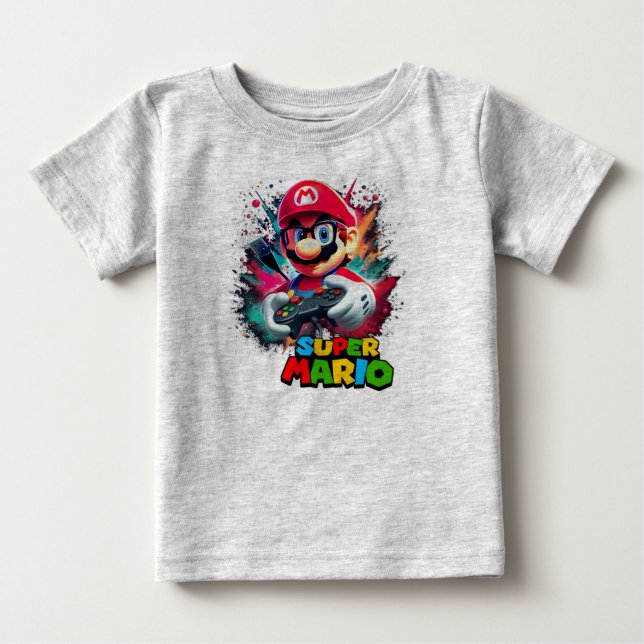Super Mario realista T Shirt (Framsida)