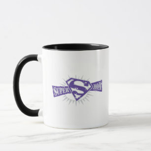 Super Mom Purple Starburst Mugg