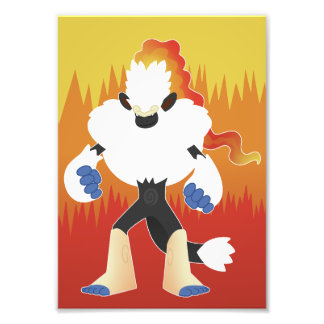 Super Monkey Fototryck