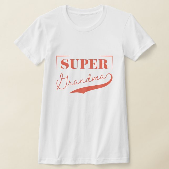 Super Mormor T Shirt (Laydown)