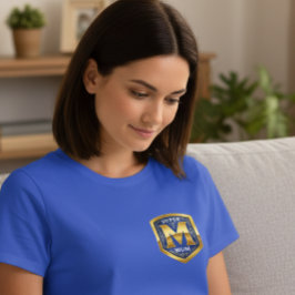 Super Mum Chest Emblem Shirt T